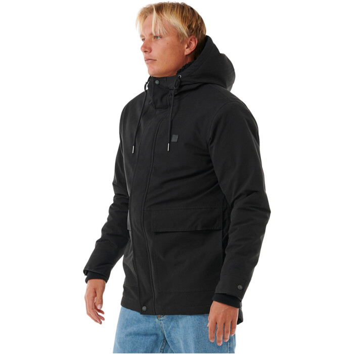 2024 Rip Curl Mnner Anti Series Exit Jacket 01DMJA - Black